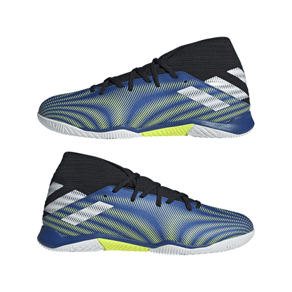 adidas Nemeziz 3 IN Men's Soccer Shoes - RoyalWhite/Yellow