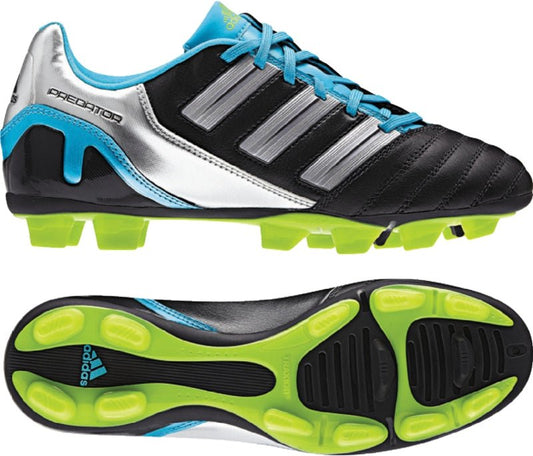 adidas Predator Absolado TRX FG Women's Soccer Cleats - Black/Silver/Blue