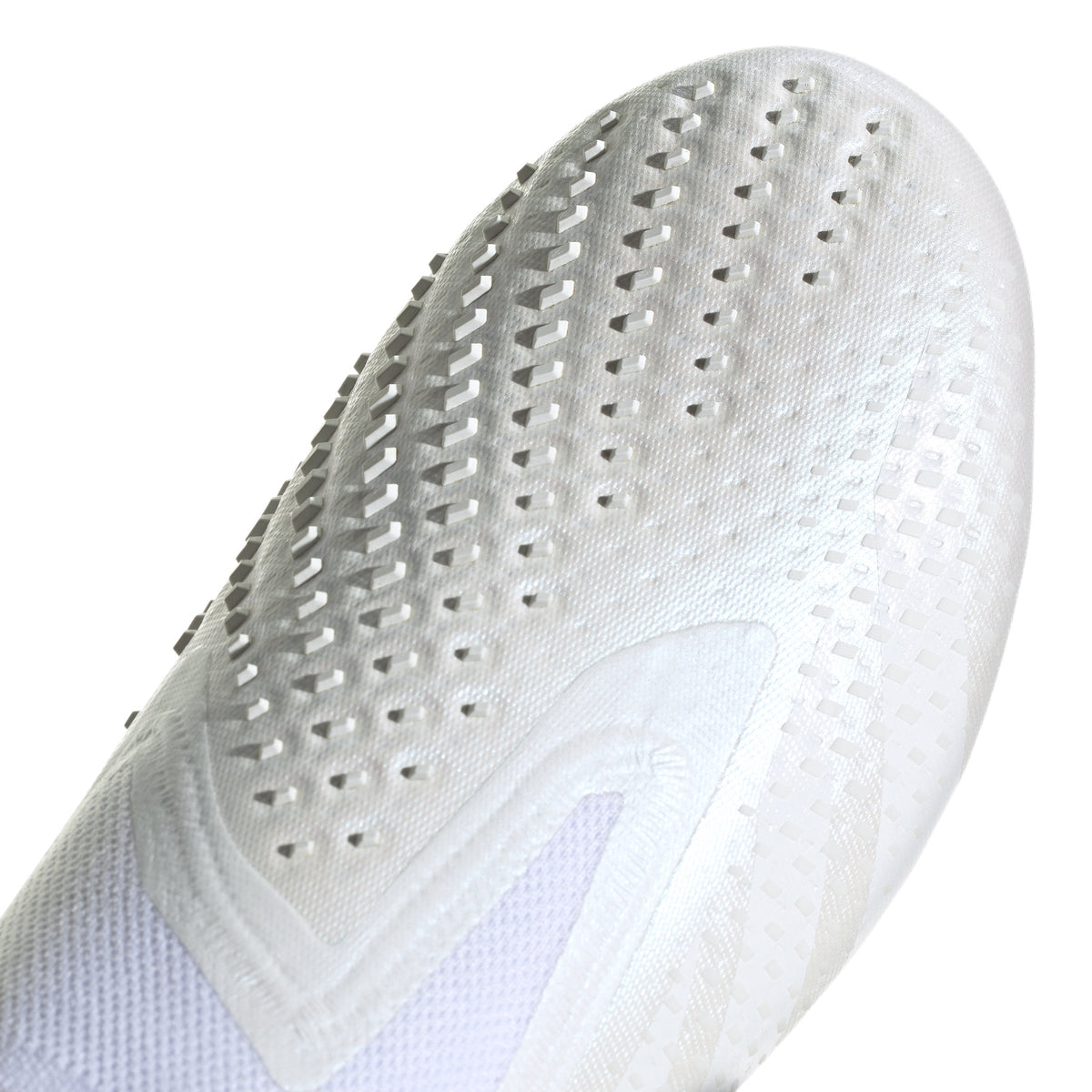 adidas Predator Accuracy+ FG Firm Ground Soccer Cleats - Cloud White/Cloud White