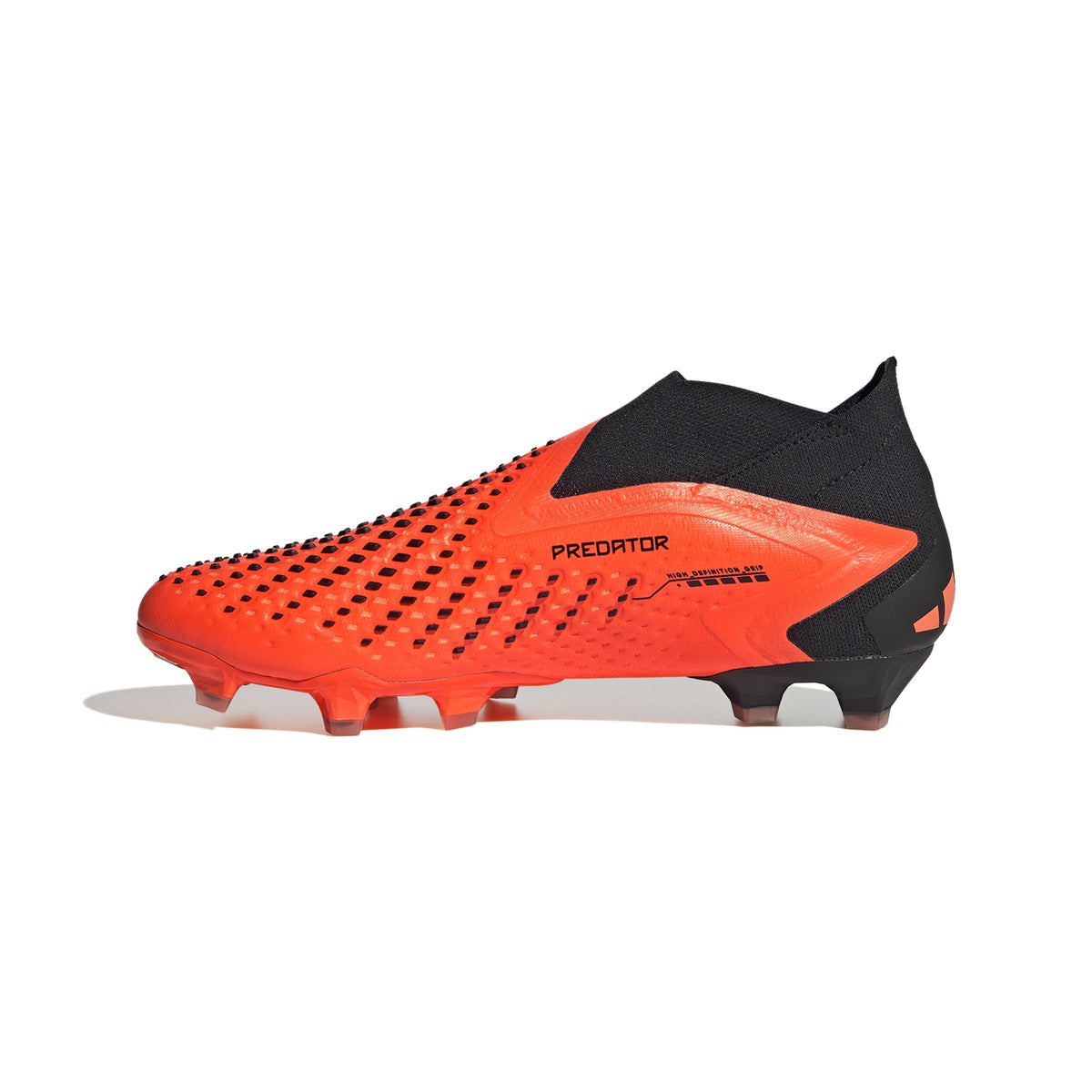 adidas Predator Accuracy+ FG Firm Ground Soccer Cleats - Orange/Black