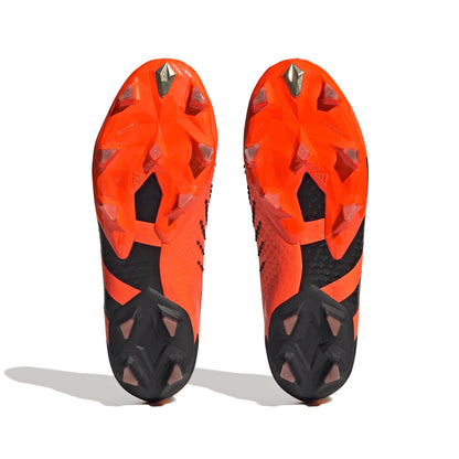 adidas Predator Accuracy+ FG Firm Ground Soccer Cleats - Orange/Black