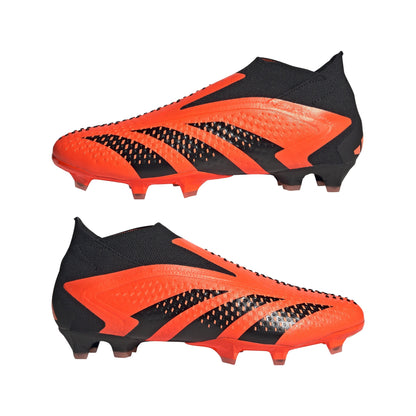 adidas Predator Accuracy+ FG Firm Ground Soccer Cleats - Orange/Black