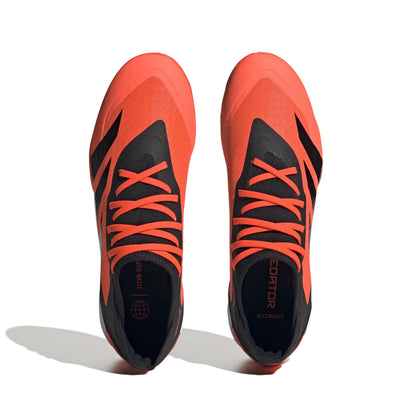 adidas Predator Accuracy.3 IN Indoor Soccer Shoes - Solar Orange/Black