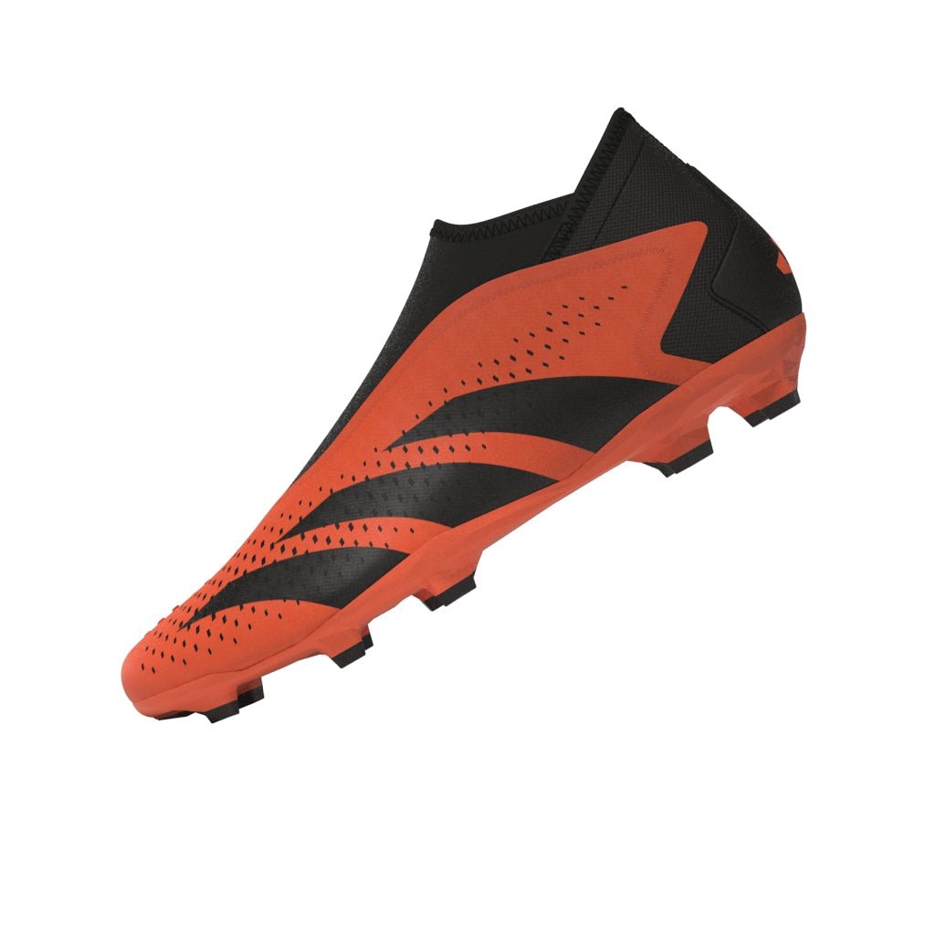 adidas Predator Accuracy.3 Laceless FG Firm Ground Soccer Cleats - Solar Orange/Black/Black