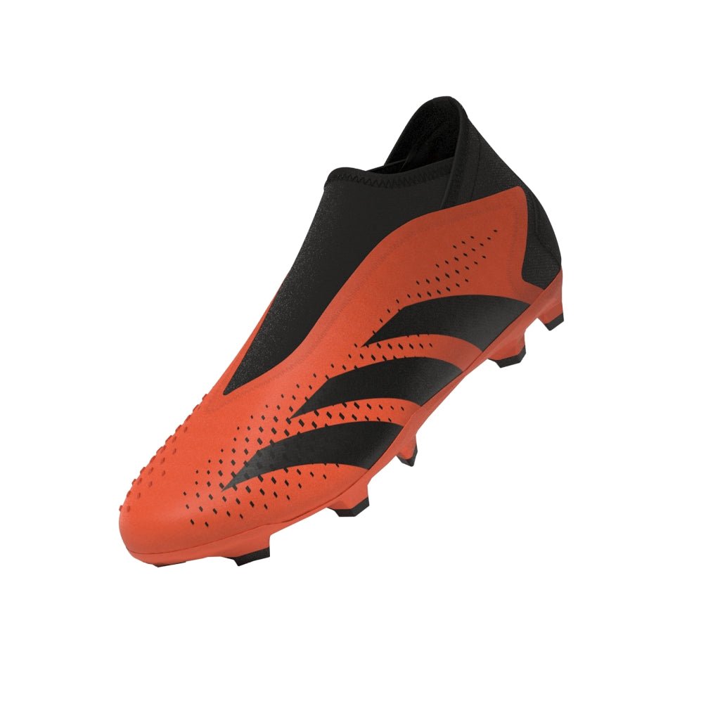 adidas Predator Accuracy.3 Laceless FG Firm Ground Soccer Cleats - Solar Orange/Black/Black