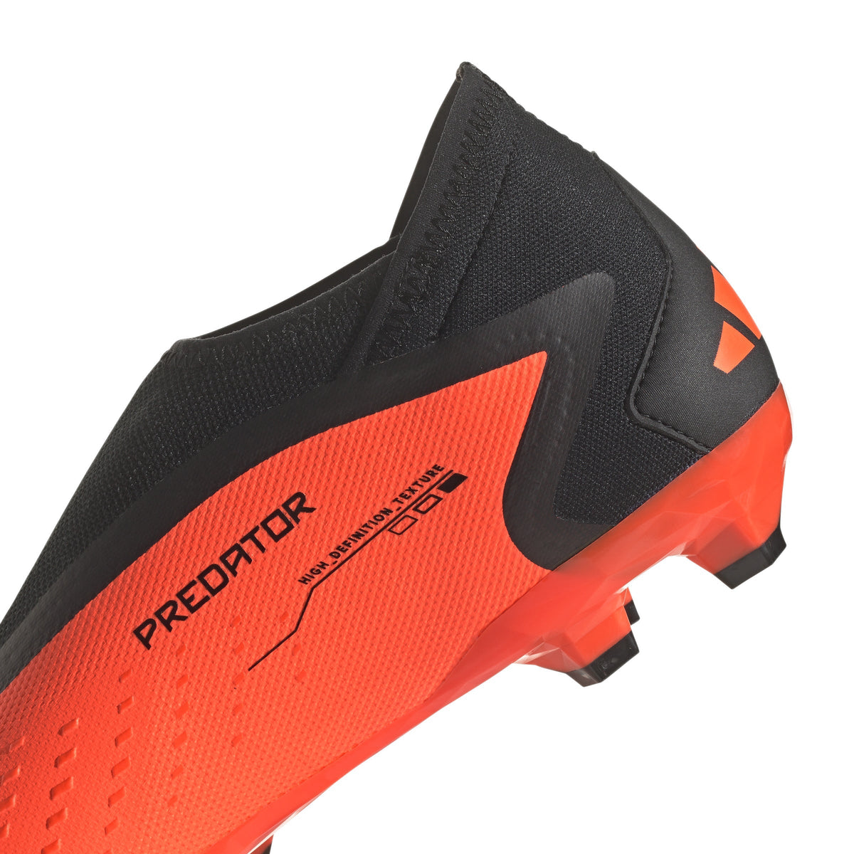 adidas Predator Accuracy.3 Laceless FG Firm Ground Soccer Cleats - Solar Orange/Black/Black