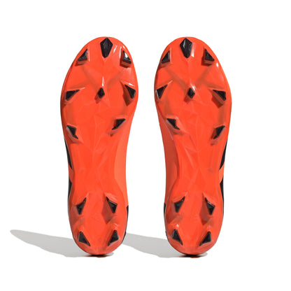 adidas Predator Accuracy.3 Laceless FG Firm Ground Soccer Cleats - Solar Orange/Black/Black