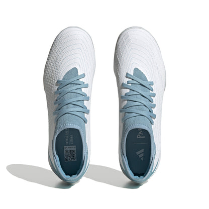 adidas Predator Accuracy.3 TF Turf Shoes White/Grey/Blue