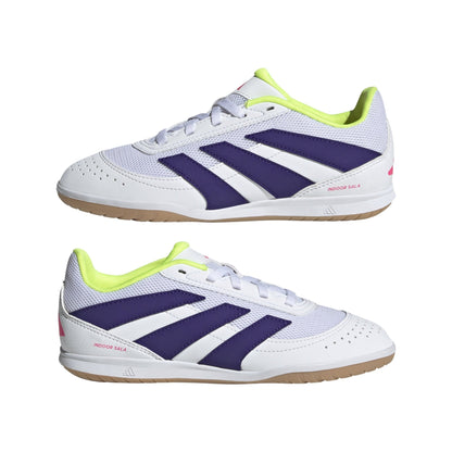 adidas Predator Club Sala Indoor Boots Junior White/Purple