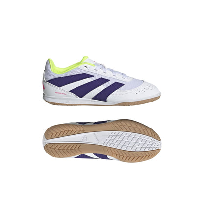 adidas Predator Club Sala Indoor Boots Junior White/Purple