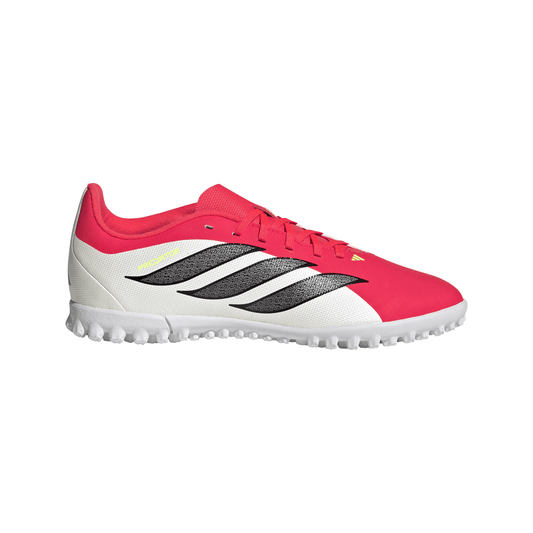 adidas Predator Club TF Turf Youth Soccer Cleats - Red/Black/White