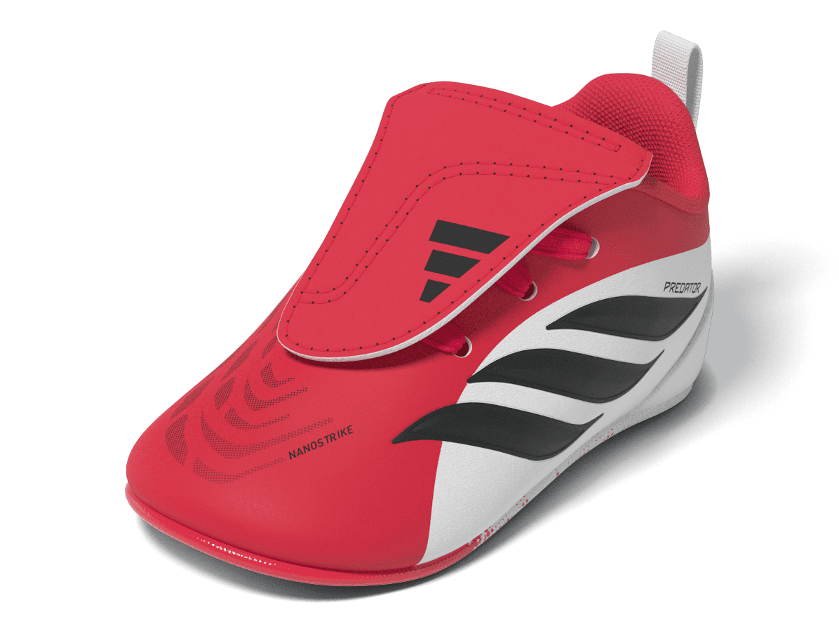 adidas Predator Crib Youth Shoes - Red/Black/White