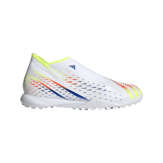 adidas Predator Edge 3 Laceless TF Men's Soccer Cleats - White