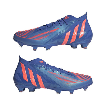 adidas Predator Edge.1 FG Firm Ground Boots Hi-Res Blue/Turbo/Hi-Res Blue
