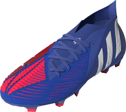 adidas Predator Edge.1 FG Firm Ground Boots Hi-Res Blue/Turbo/Hi-Res Blue