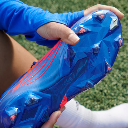 adidas Predator Edge.1 FG Firm Ground Boots Hi-Res Blue/Turbo/Hi-Res Blue