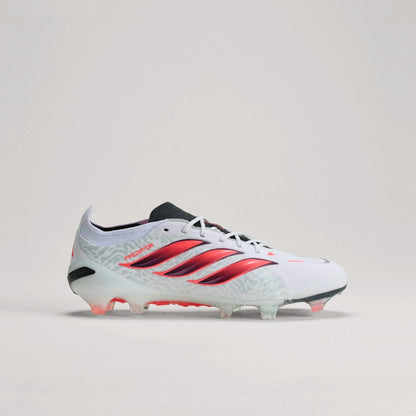 adidas Predator Elite Firm Ground Men's Soccer Cleats - White/Solar Turbo/Black