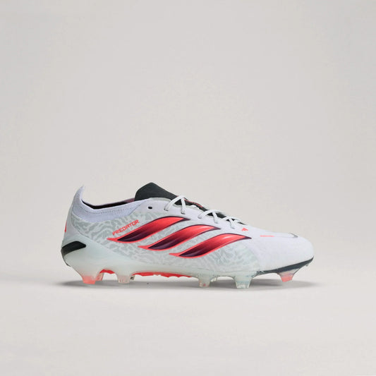 adidas Predator Elite Firm Ground Men's Soccer Cleats - White/Solar Turbo/Black