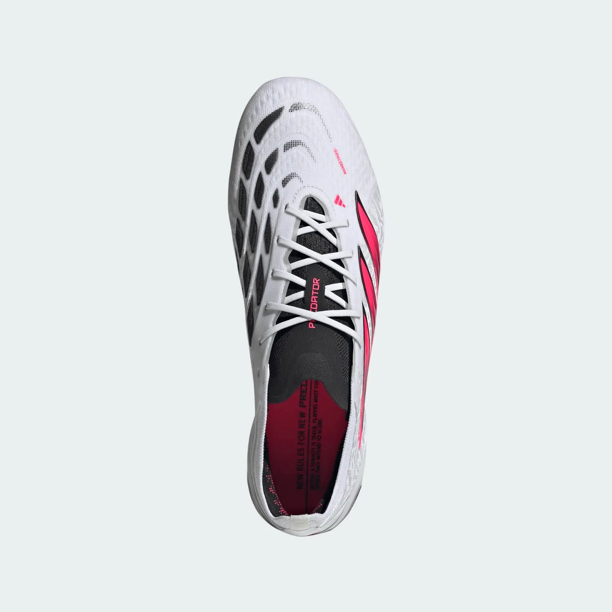 adidas Predator Elite Firm Ground Men's Soccer Cleats - White/Solar Turbo/Black