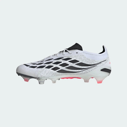 adidas Predator Elite Firm Ground Men's Soccer Cleats - White/Solar Turbo/Black