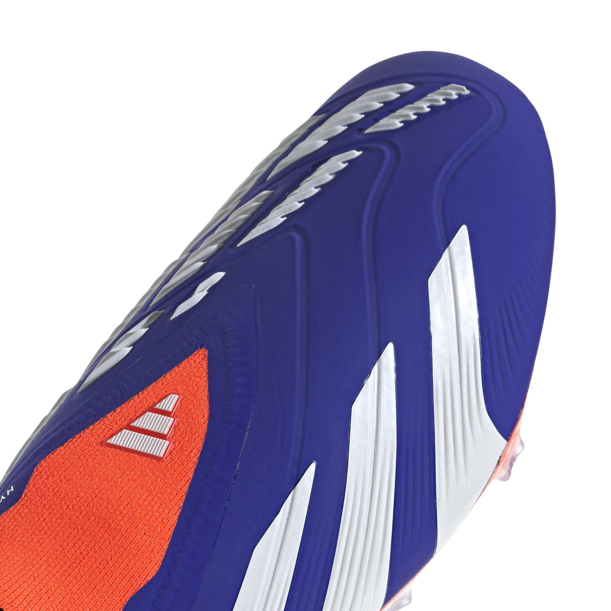 adidas Predator Elite Laceless FG Laceless Firm Ground Soccer Cleats - Lucid Blue/White/Solar Red