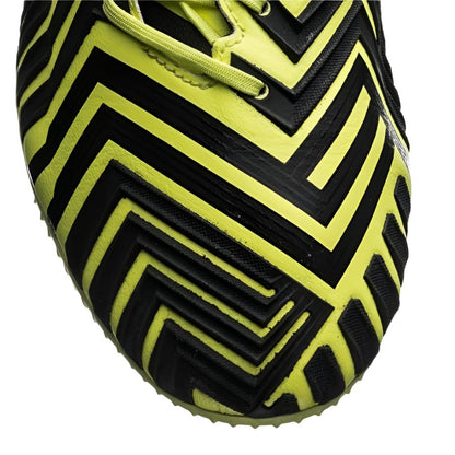 adidas Predator Instinct FG Firm Ground Soccer Cleats - Flash Yellow/White/Dark Grey