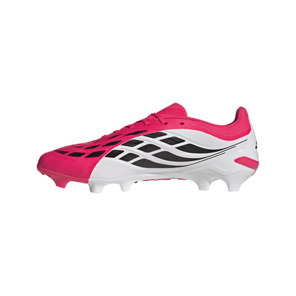 adidas Predator League FG Firm Ground Men's Soccer Cleats - Red/Black/White