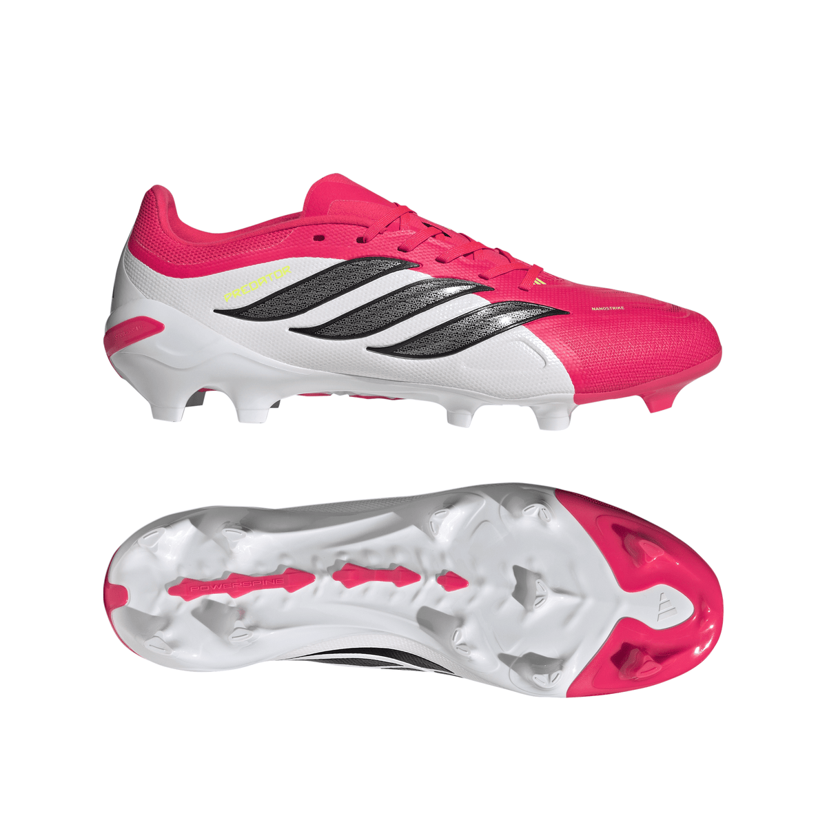 adidas Predator League FG Firm Ground Men's Soccer Cleats - Red/Black/White