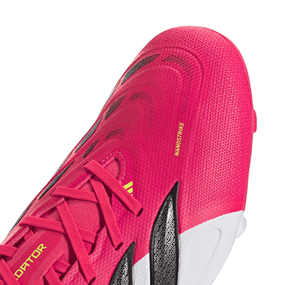 adidas Predator League FG Firm Ground Men's Soccer Cleats - Red/Black/White