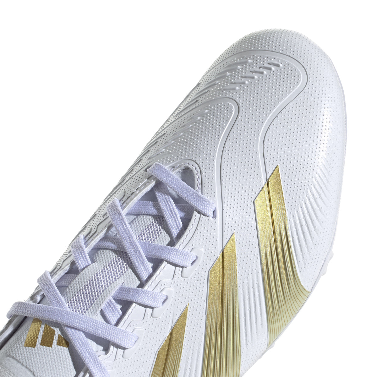 adidas Predator League FG Firm Ground Soccer Cleats - White/Gold
