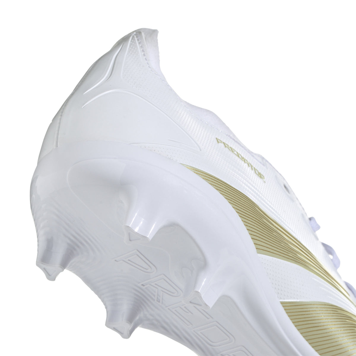 adidas Predator League FG Firm Ground Soccer Cleats - White/Gold