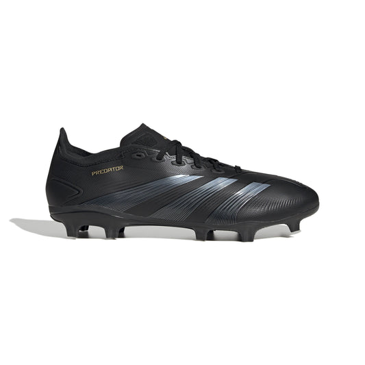 adidas Predator League FG Firm Ground Soccer Cleats - Black/Carbon/Gold