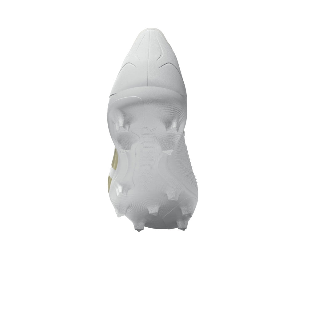 adidas Predator League FG Firm Ground Soccer Cleats - White/Gold