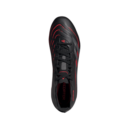 adidas Predator League Firm/Multi-Ground Boots Black/Red