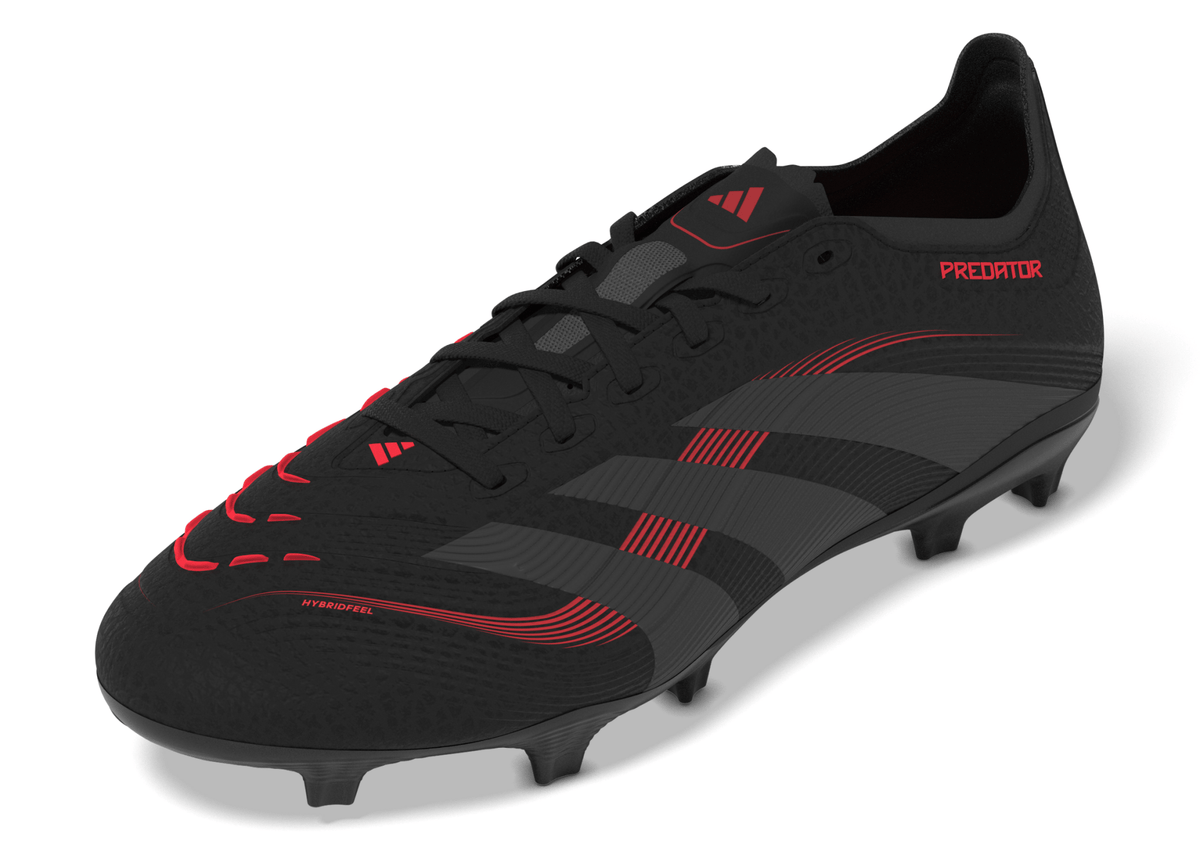 adidas Predator League Firm/Multi-Ground Boots Black/Red