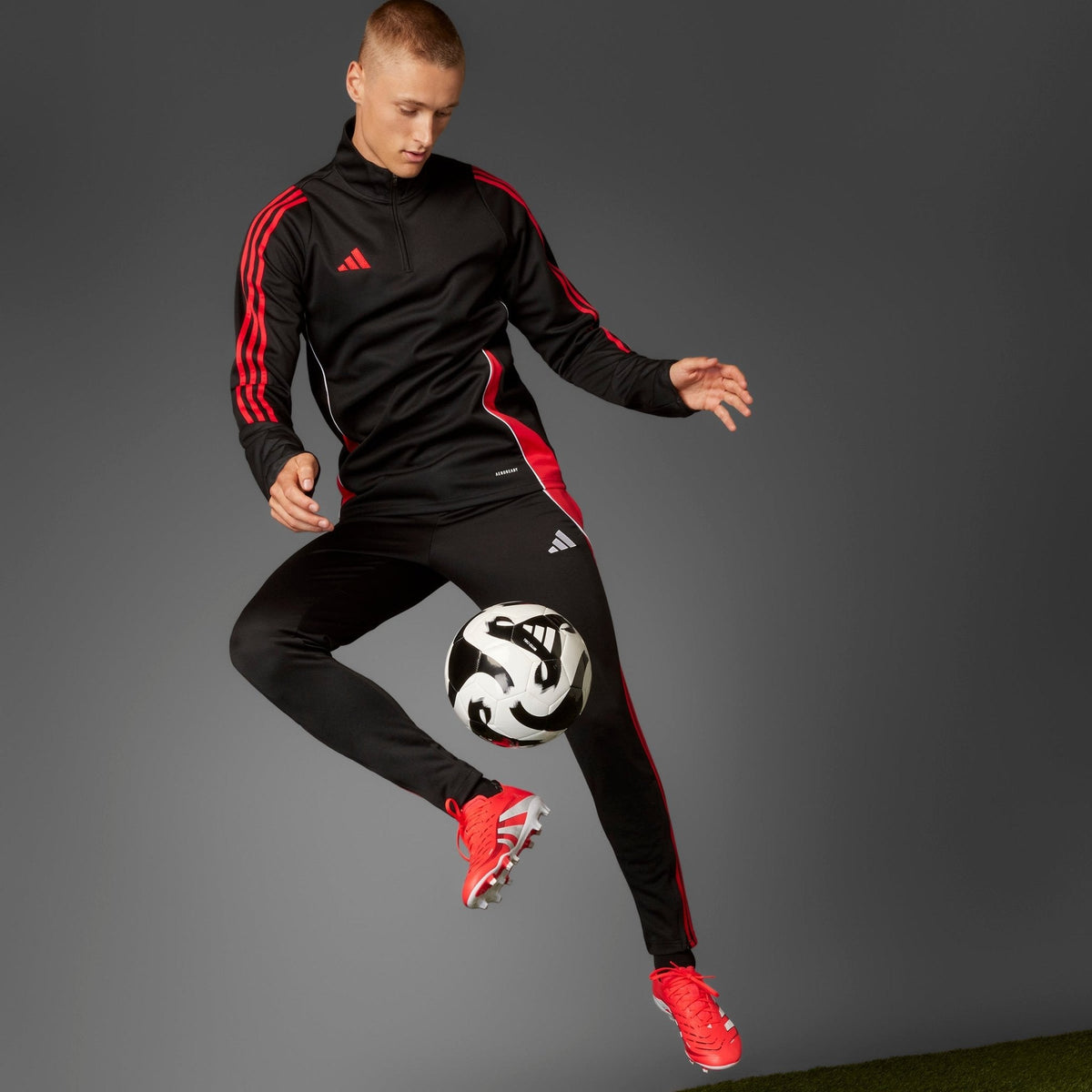 adidas Predator League Firm/Multi-Ground Boots Red/White