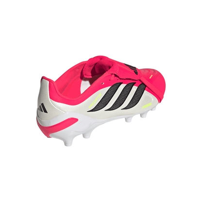 adidas Predator League Fold-Over Tongue AG Artificial Ground Youth Soccer Cleats - Red/Black/White