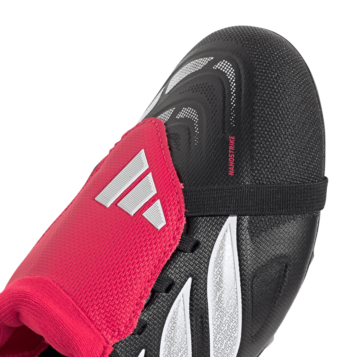 adidas Predator League Fold-Over Tongue FG Firm Ground Youth Soccer Cleats - Black/White