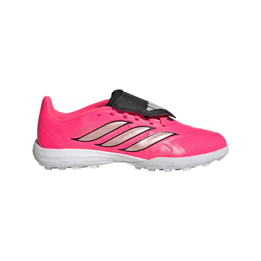 adidas Predator League Fold-Over Tongue Turf Youth Soccer Cleats -Turquesa