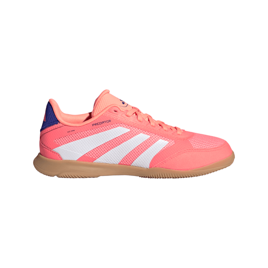 adidas Predator League IN Indoor Youth Soccer Shoes - Orange/White