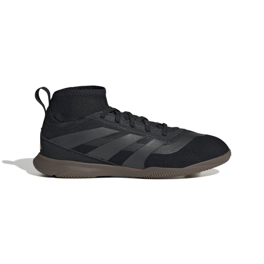 adidas Predator League IN Junior Indoor Soccer Shoes - Black/Carbon/Gold