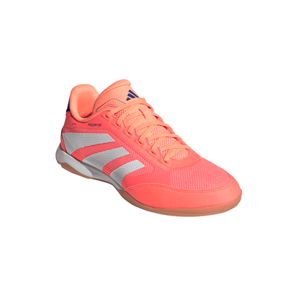 adidas Predator League IN Men's Soccer Shoes - Orange/White