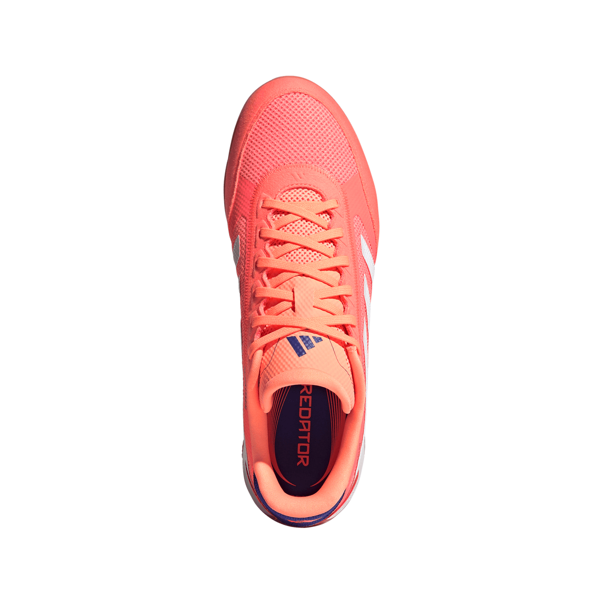 adidas Predator League IN Men's Soccer Shoes - Orange/White