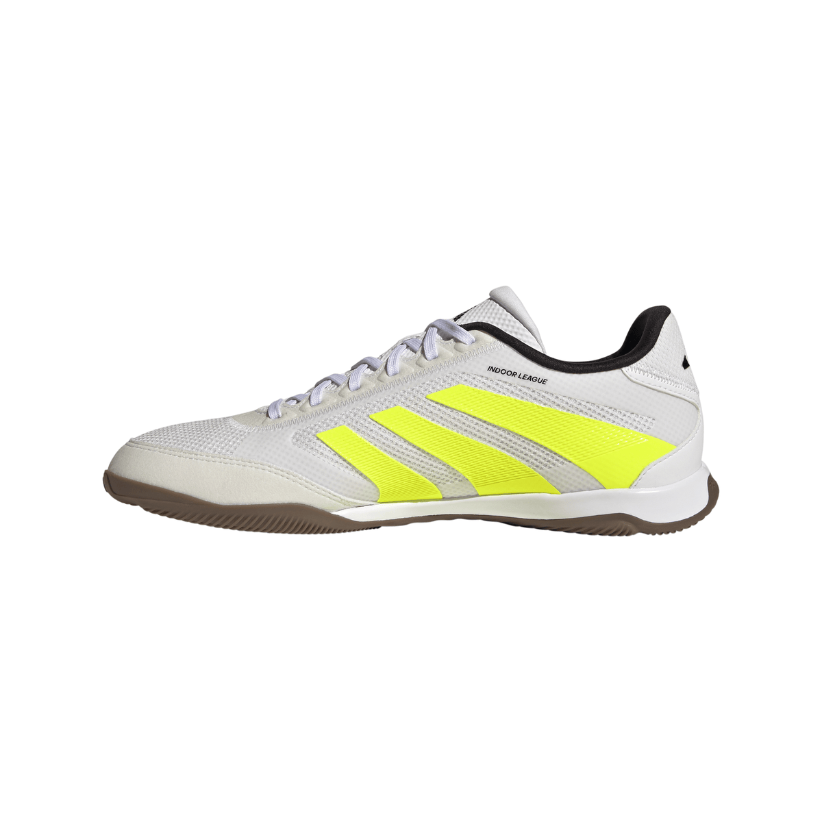 adidas Predator League Indoor Shoes- White/Lemon