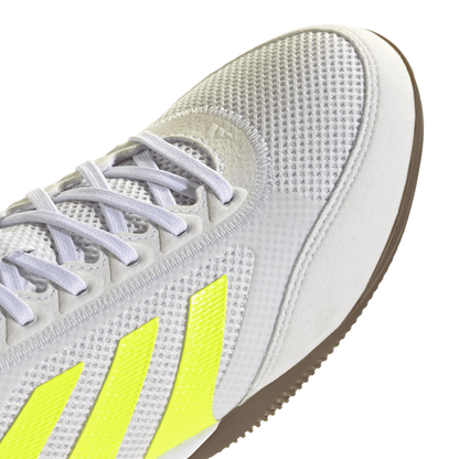 adidas Predator League Indoor Shoes- White/Lemon