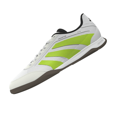 adidas Predator League Indoor Shoes- White/Lemon