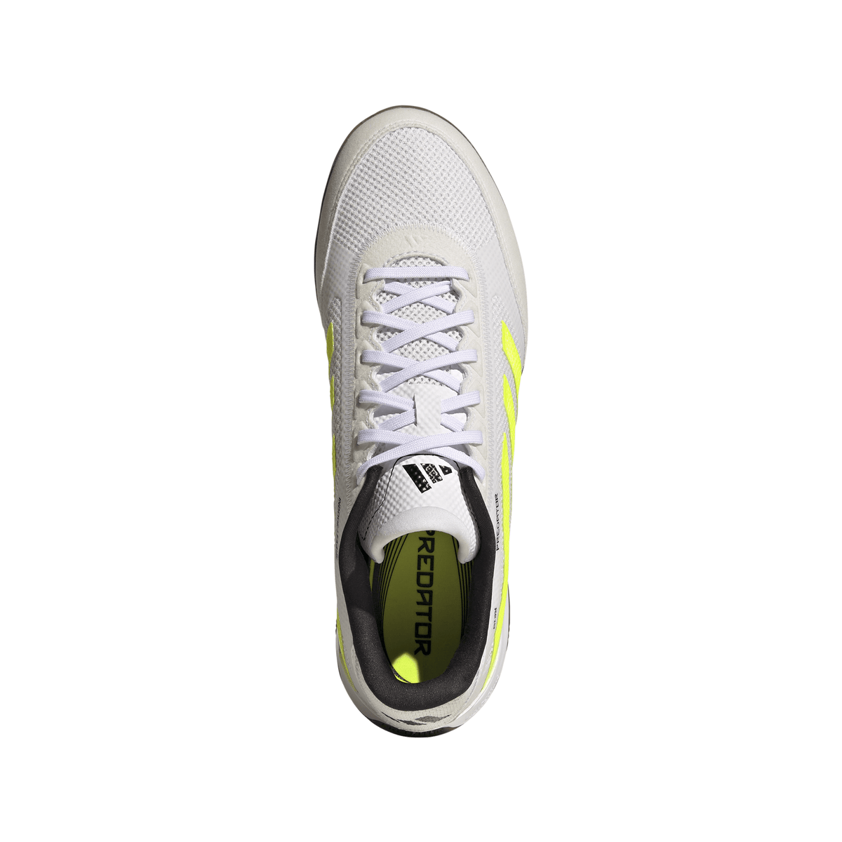 adidas Predator League Indoor Shoes- White/Lemon