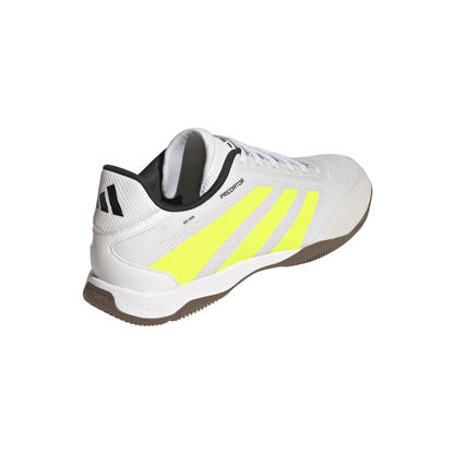adidas Predator League Indoor Shoes- White/Lemon