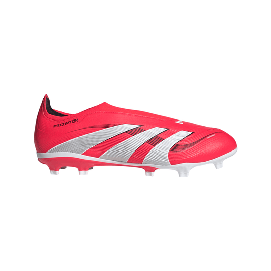 adidas Predator League Laceless FG/MG Firm/Multi-Ground Boots Red