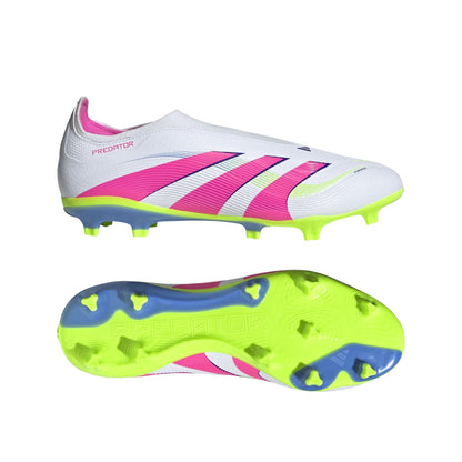 adidas Predator League Laceless Firm/Multi-Ground Boots White/Pink